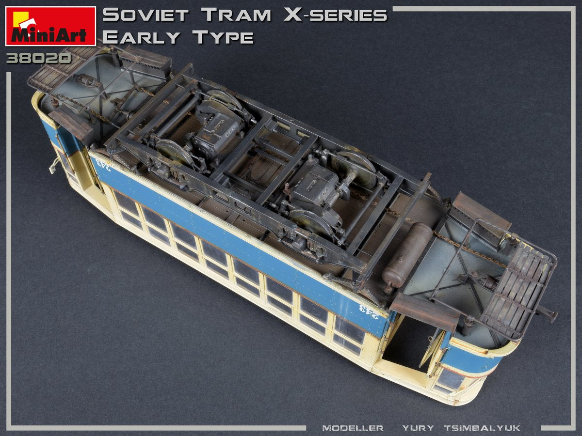 1/35 Soviet Tram X-Series, Early Type - Hobby Sense