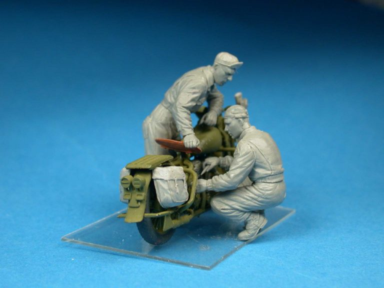 U.S. Motorcycle Repair  Crew. Special Edition - Hobby Sense