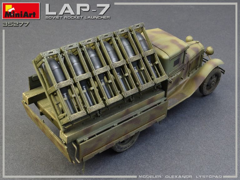 1/35 Soviet Rocket Launcher LAP-7 - Hobby Sense