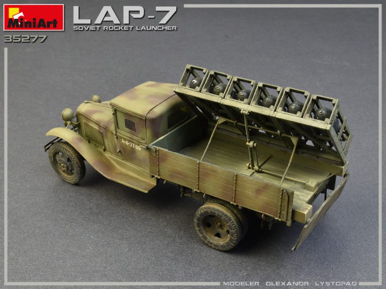 1/35 Soviet Rocket Launcher LAP-7 - Hobby Sense