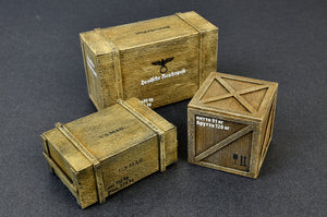 1/35 Wooden Boxes & Crates - Hobby Sense