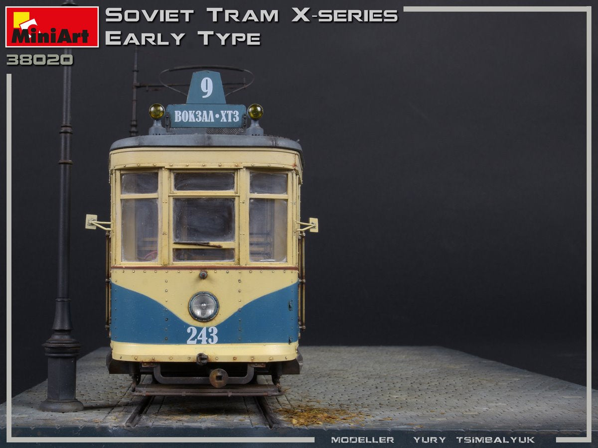 1/35 Soviet Tram X-Series, Early Type - Hobby Sense