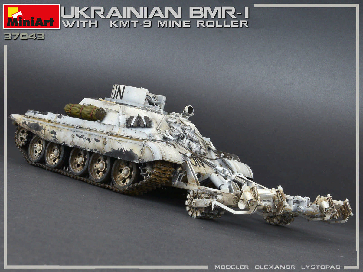 1/35 Ukrainian BMR1 with KMT-9 - Hobby Sense