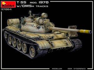 1/35 T-55 Mod. 1970 w/OMSh Tracks - Hobby Sense