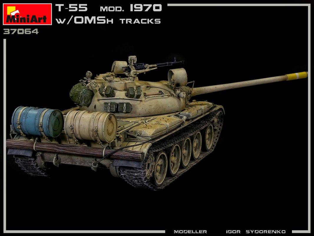 1/35 T-55 Mod. 1970 w/OMSh Tracks - Hobby Sense