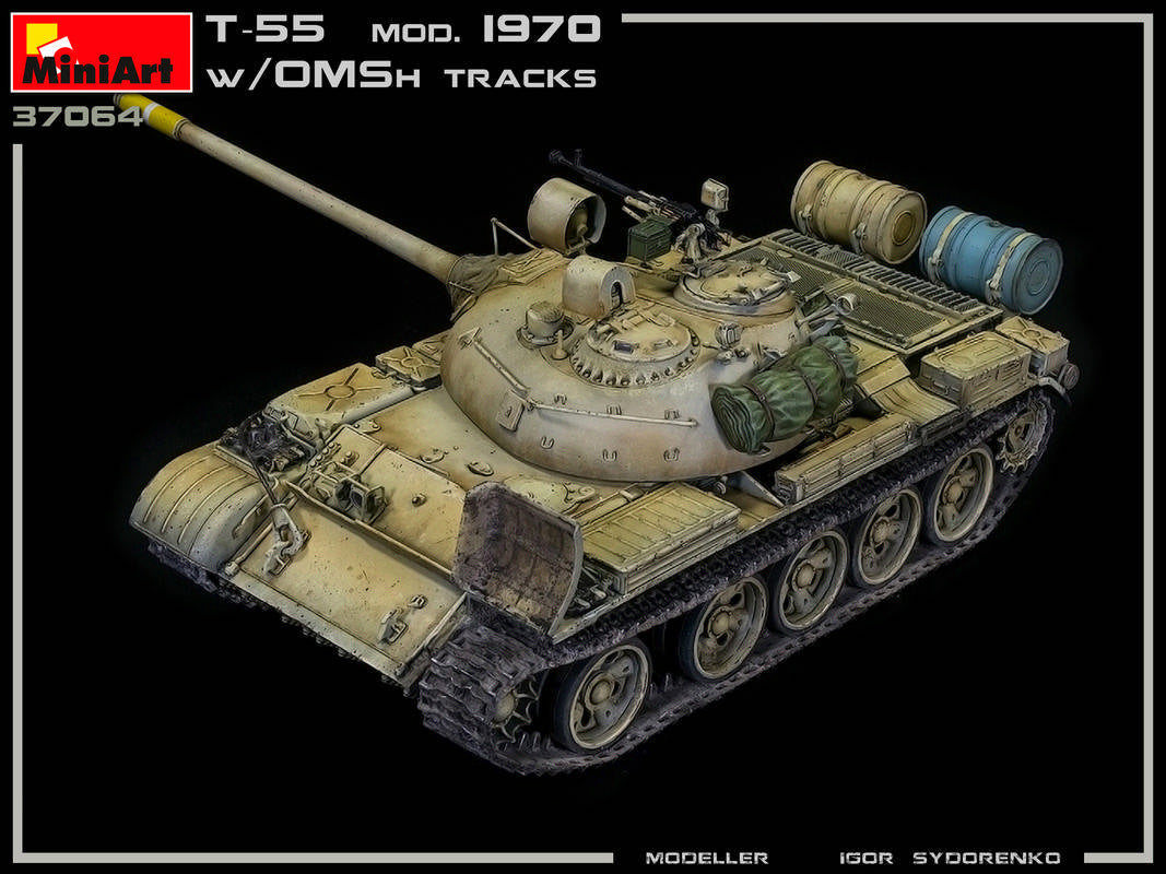 1/35 T-55 Mod. 1970 w/OMSh Tracks | Hobby Sense