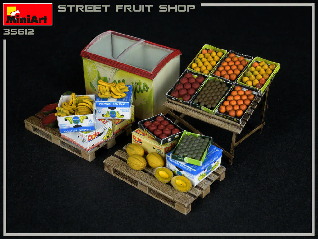 1/35 Street Fruit Shop - Hobby Sense