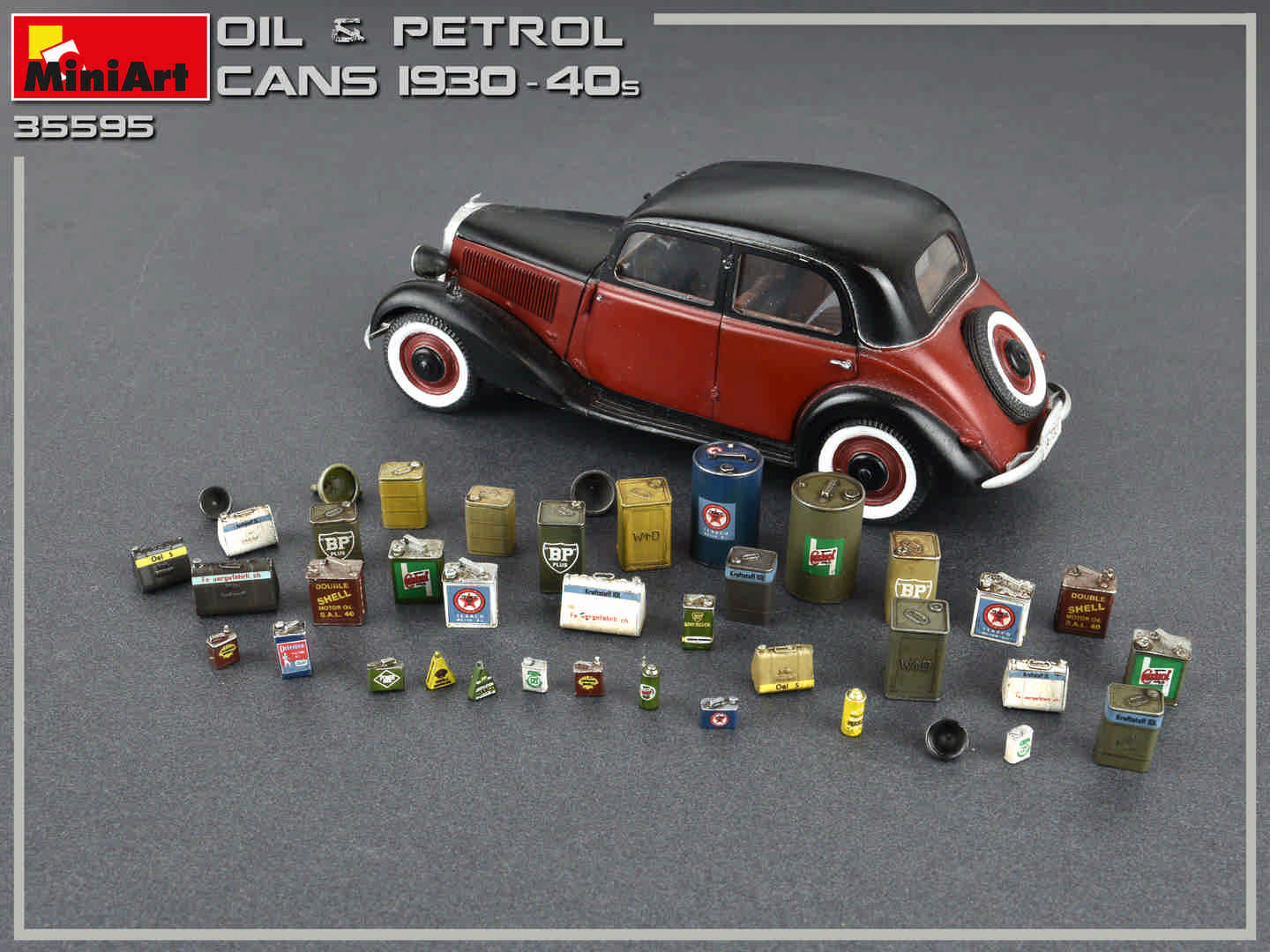 1/35 Oil and Petrol Cans 1930-40s - Hobby Sense