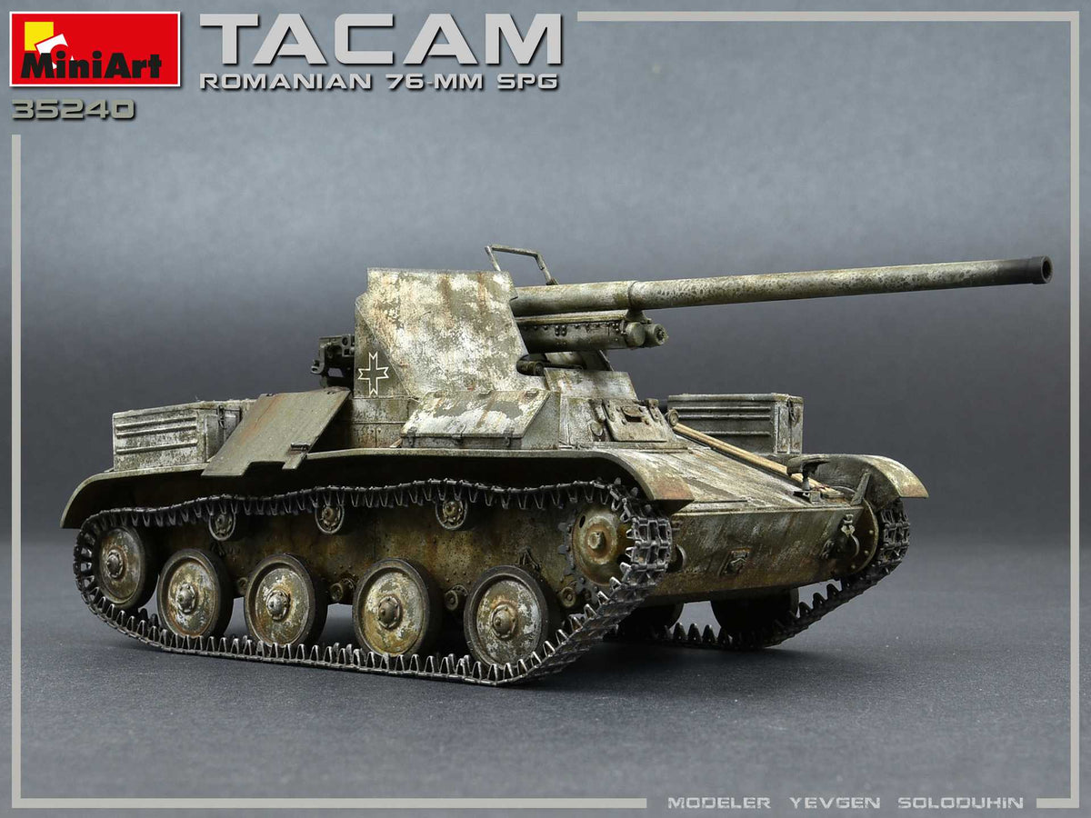 1/35 Tacam T-60 Romanian 76-mm SPG, interior kit - Hobby Sense