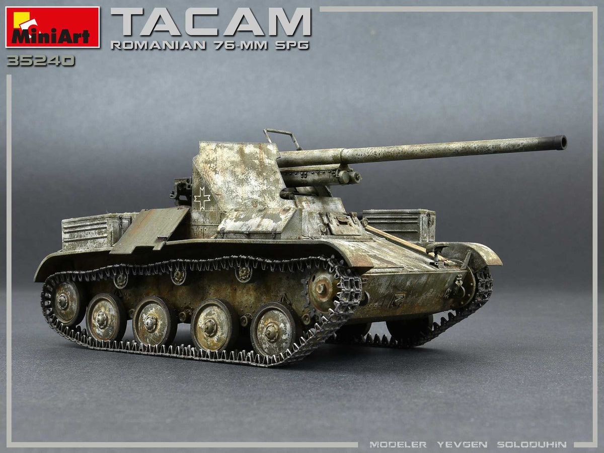 1/35 Tacam T-60 Romanian 76-mm SPG, interior kit - Hobby Sense