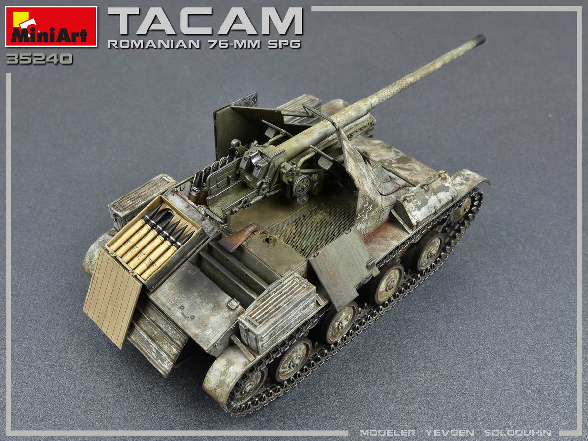 1/35 Tacam T-60 Romanian 76-mm SPG, interior kit - Hobby Sense