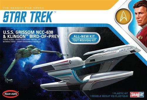 1/1000 Star Trek USS Grissom & Klingon Bird of Prey - Hobby Sense