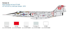 1/32 F104 Starfighter G/S, Upgraded Edition RF Version w/Canadian Markings - Hobby Sense