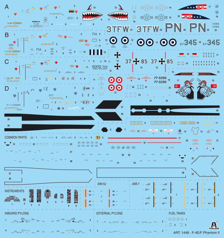 1/72 F4E/F Phantom II - Hobby Sense