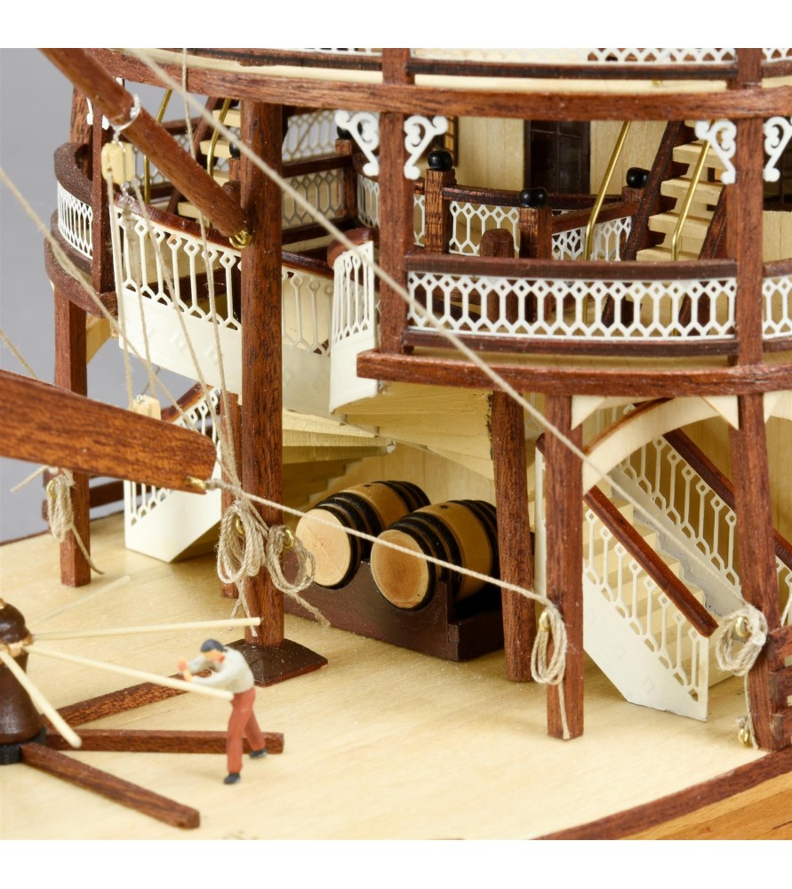1/80 King of the Mississippi Steamboat, New Version - Hobby Sense