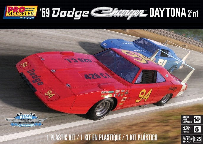 1/25 1969 Dodge Charger Daytona (2 in 1) - Hobby Sense