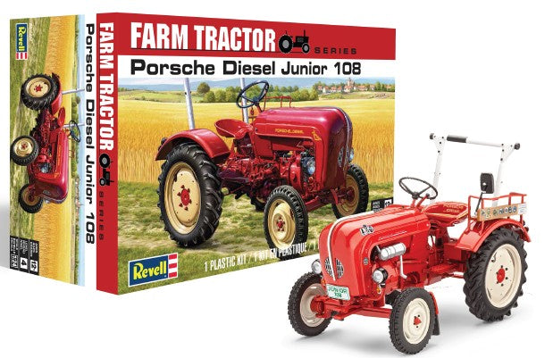 1/24 Porsche Diesel Junior 108 Farm Tractor - Hobby Sense