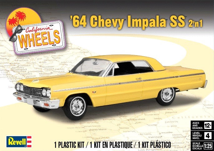 1/25 1964 Chevy Impala SS 2n1 - Hobby Sense