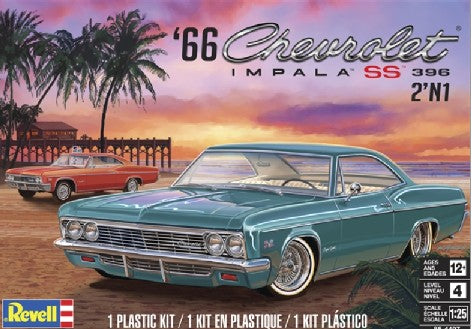 1/25 1966 Chevrolet Impala SS 396 (2 in 1) - Hobby Sense