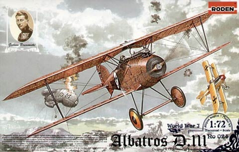 1/72 Albatros D.III Oeffag s.153 (early) - Hobby Sense