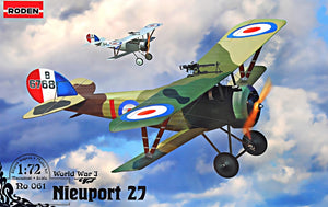 1/72 Nieuport 27c1 - Hobby Sense