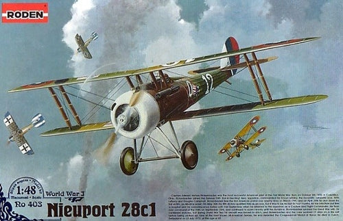 1/48 Nieuport 28c1 - Hobby Sense
