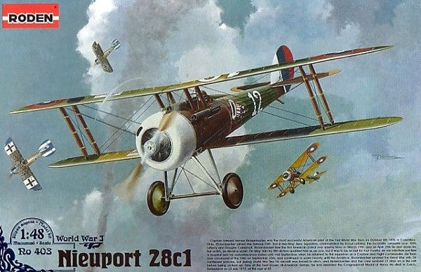 1/48 Nieuport 28c1 - Hobby Sense