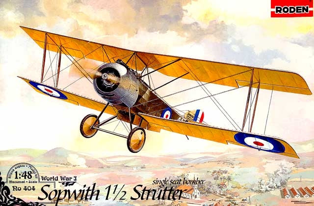 Sopwith 1 1/2 Strutter single-seat bomber - Hobby Sense