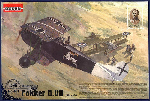 Fokker D.VII, Alb early - Hobby Sense