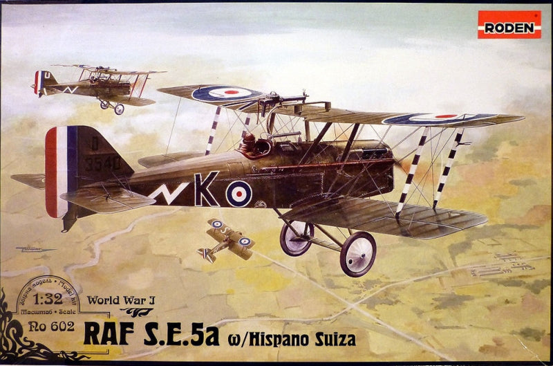 RAF S.E.5a w/Hispano Suiza - Hobby Sense