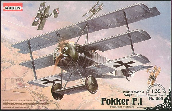 1/32 Fokker F.I WWI - Hobby Sense