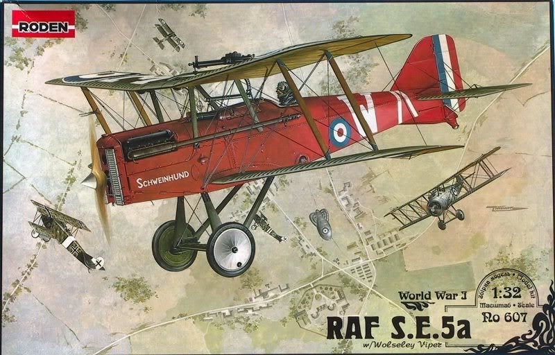 1/32 RAF S.E.5a w/Wolseley Viper - Hobby Sense