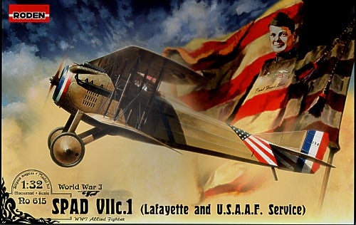 SPAD VII c.1 "Lafayette and USAAS" fighter - Hobby Sense