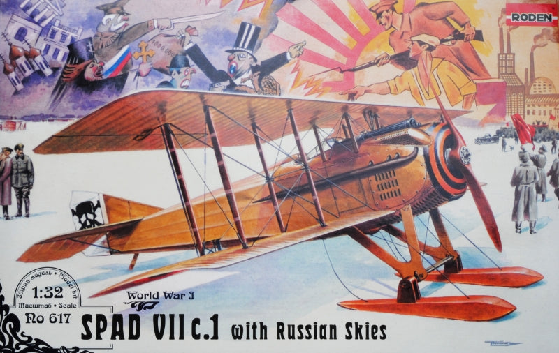 Spad VII с.1 with Russian skies - Hobby Sense