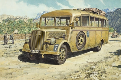 Opel Blitz Omnibus W39, Afrika corps - Hobby Sense