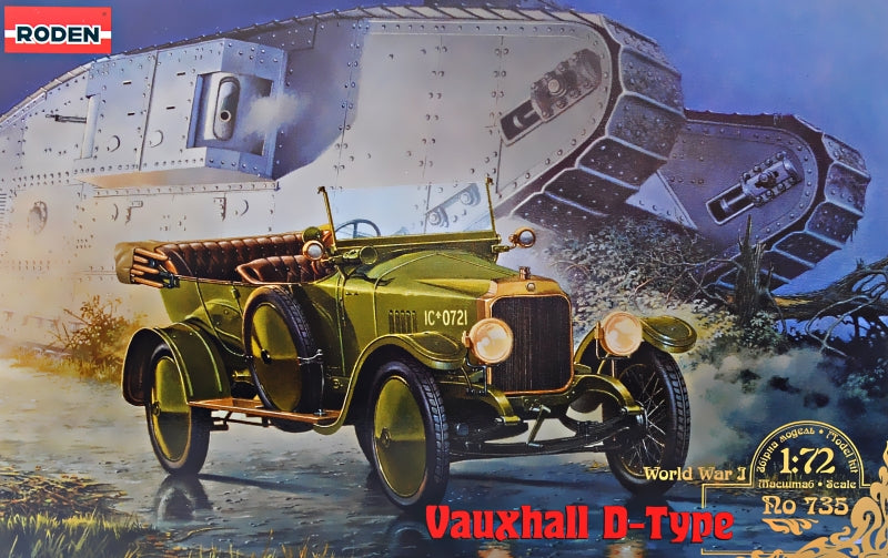 1/72 Vauxhall D-type - Hobby Sense
