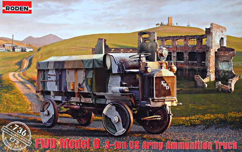 FWD Model B 3-ton U.S. Army ammunition truck - Hobby Sense