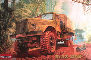 1/35 KrAZ-214B Soviet military truck - Hobby Sense