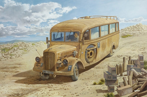 Opel Blitz 3.6 – 47 Omnibus model W39 Ludewig  built, late - Hobby Sense