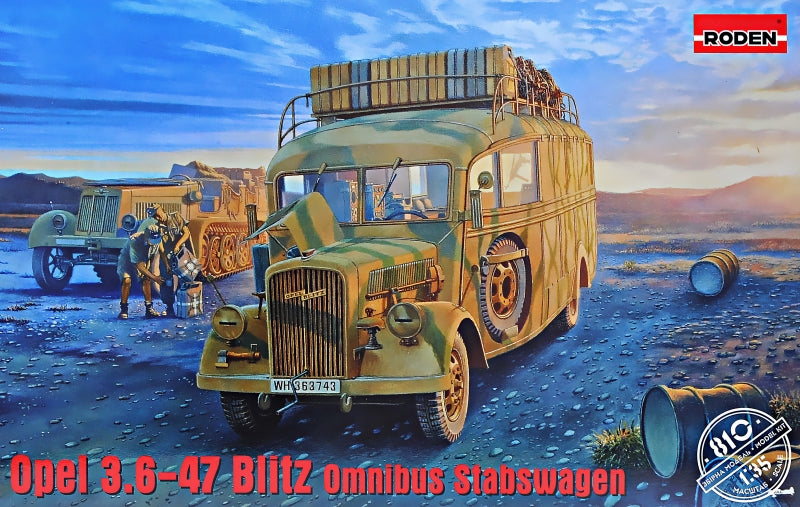 Opel 3.6-47 Omnibus Staffwagen - Hobby Sense