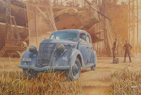 1/35 1938 Personenkraftwagen V8G81A Special Sedan - Hobby Sense