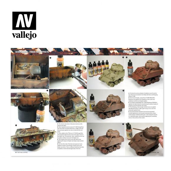 Vallejo Rust and Chipping Book - Hobby Sense