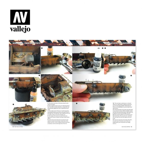 Vallejo Rust and Chipping Book - Hobby Sense