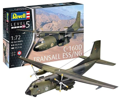 1/72 C160D Transall ESS/NG Transport Aircraft - Hobby Sense
