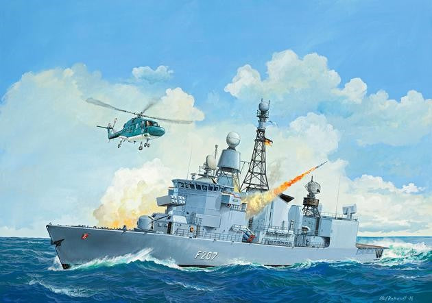 1/300 German Frigate Class F122 - Hobby Sense