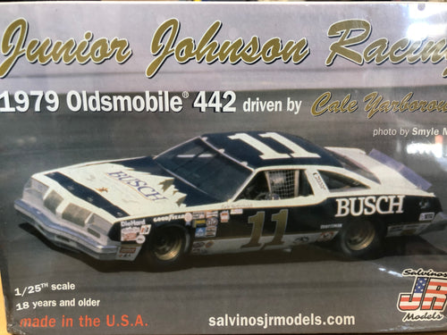 1/25 Junior Johnson Racing 1979 Oldsmobile 442 Driven By Cale Yarborough - Hobby Sense