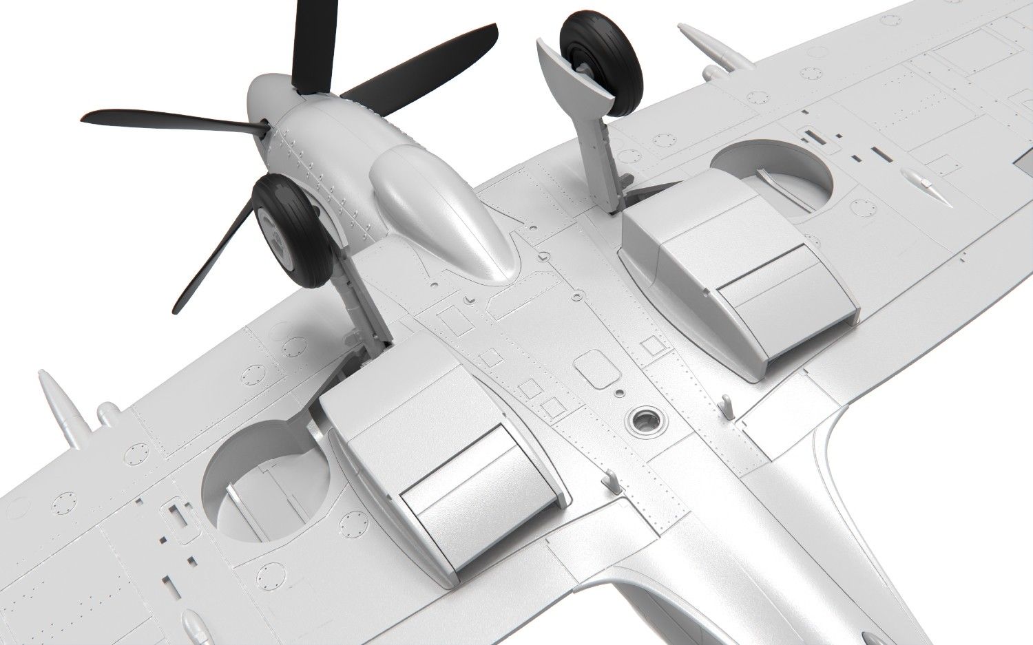 1/48 Supermarine Spitfire FR Mk.XIV with Canadian Markings - Hobby Sense