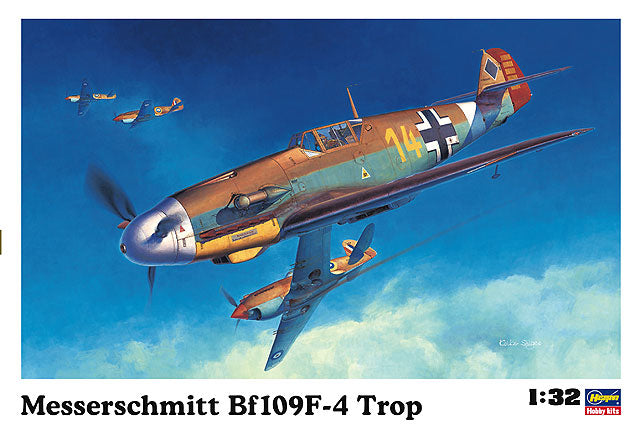 1/32 Messerschmitt Bf109F-4 Trop - Hobby Sense