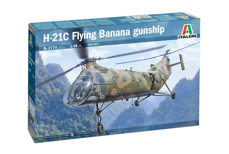1/48 H21C Flying Banana Gunship - Hobby Sense