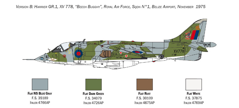 1/72 Harrier GR.1 Transatlantic Air Race 50th Anniversary - Hobby Sense